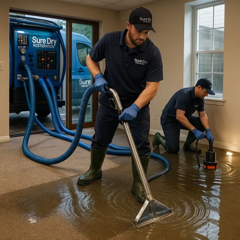 Water Extraction and Removal process in Blakely, GA